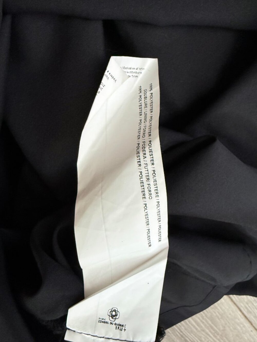 Joseph Ribkoff Black Ruffle Cocktail Dress size 14 - Picture 7 of 8